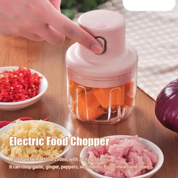 Shophably® Portable Mini Electric Garlic Food Chopper