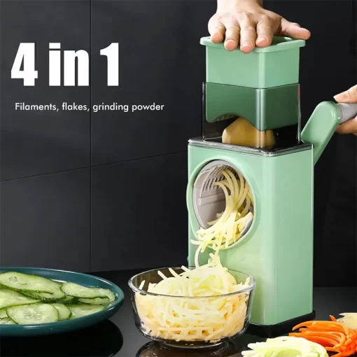 Shophably® 3 In 1 Round Cutter Vegetable Slicer Manual