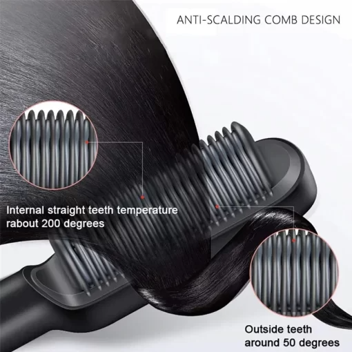 Shophably® 2-in-1 HAIR STRAIGHTENER COMB