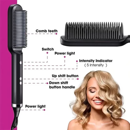 Shophably® 2-in-1 HAIR STRAIGHTENER COMB