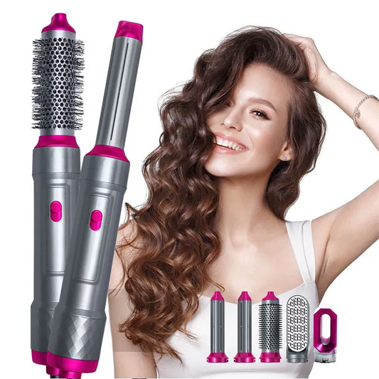 Shophably® 5 In 1 Hair Dryer Straightener And Curler