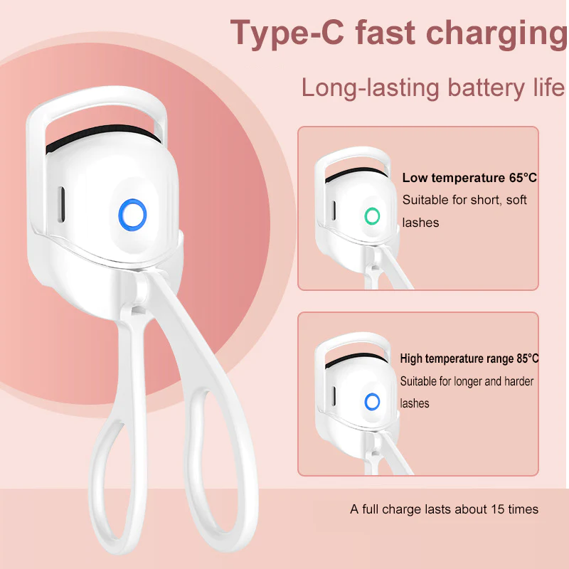 Shophably® Portable Electric Heated Eyelash Curler