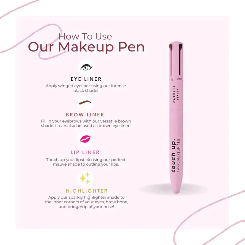 Shophably® 4 in 1 Makeup Pen