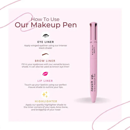 Shophably® 4 in 1 Makeup Pen