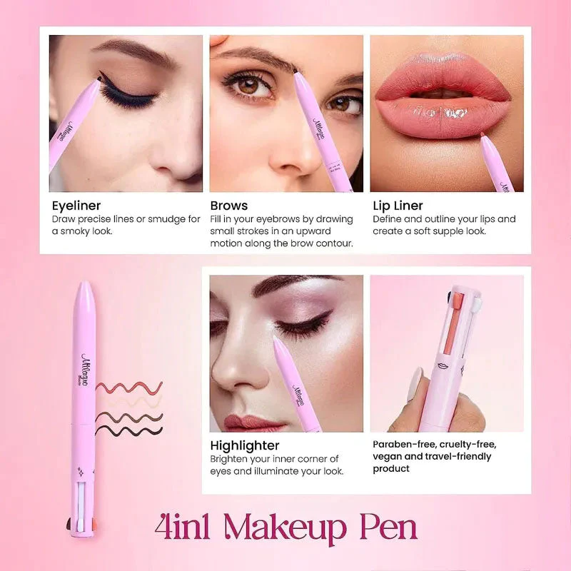 Shophably® 4 in 1 Makeup Pen